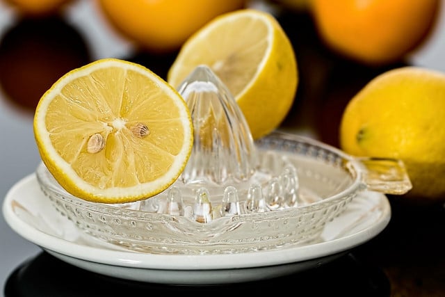Lemon juice substitutes lemon extract in most recipes.