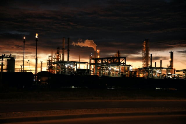 Tar sands oil extraction generates toxic waste, pollutes waterways and increases carbon emissions.