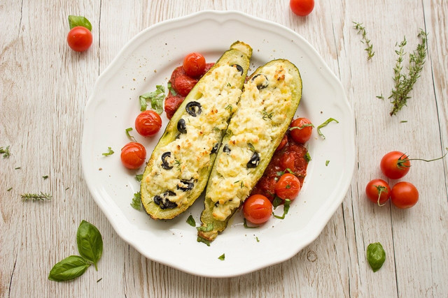 Is zucchini good for you? Maybe not if you stuff it with cheese!