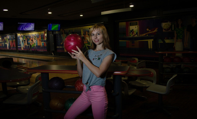 Bowling is a fun group activity, for example for a team event or birthday party during winter.