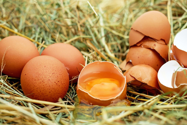 Farm fresh eggs are often higher quality with better taste. 