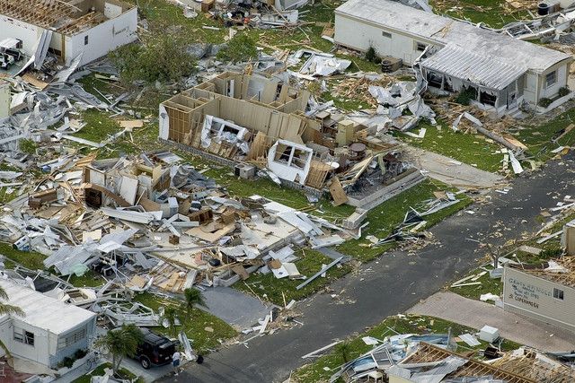 The aftermath of Hurricane Katrina was catastrophic.