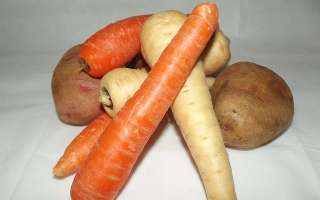 Vegetable mix potato carrots