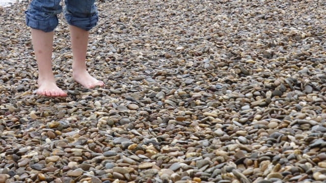 Walking barefoot brings grounding benefits to mind, body and being.