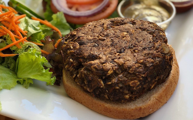 vegan burger homemade