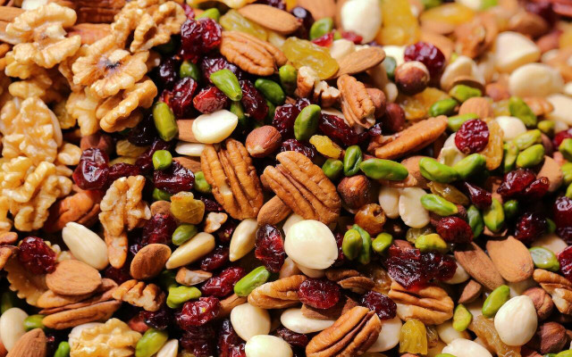 Trail mix is a great hiking snack as you can tailor it to your preferences.