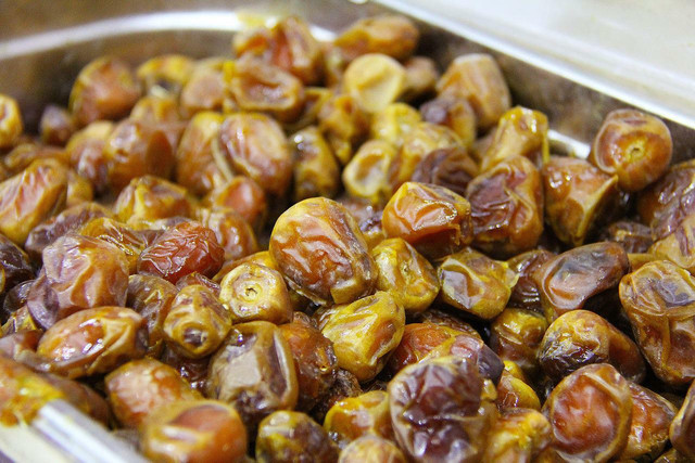 This process extracts the sweetness and flavor from the dates.