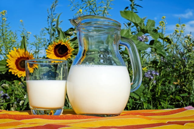 Cow's milk, a classic controversial food, has a huge carbon footprint.