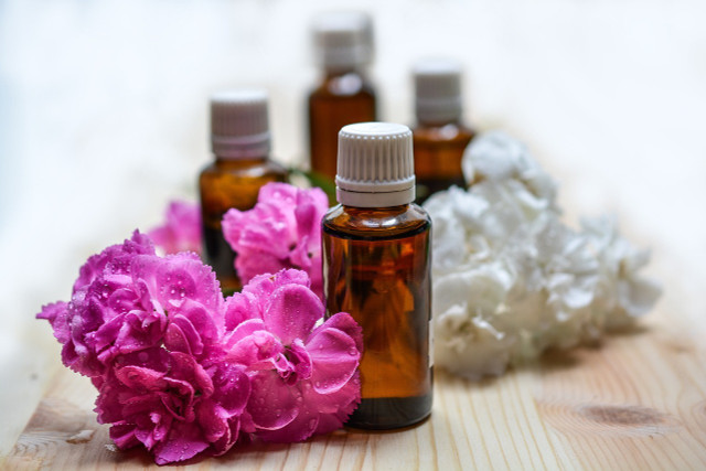 Choose your favorite essential oil to freshen up your car.