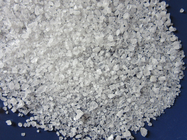 A sea salt soak can treat athlete's foot.