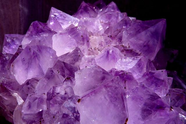 Amethyst is a popular gemstone.