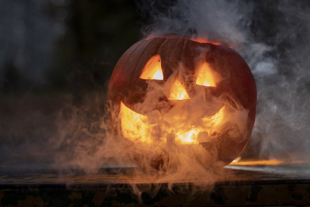 Soy candles are paraffin-free and won't produce soot, making them ideal lights for pumpkins. 