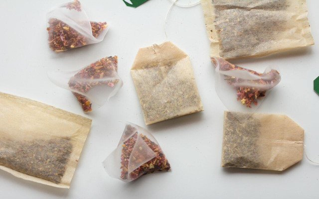Skip the tea bags and opt for loose leaf tea instead. 
