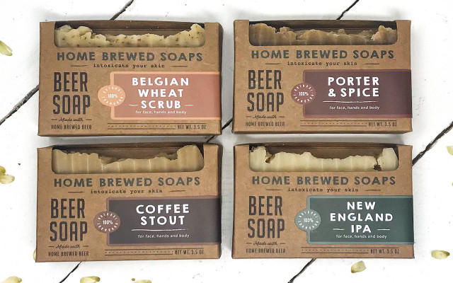 beer soap natural bar