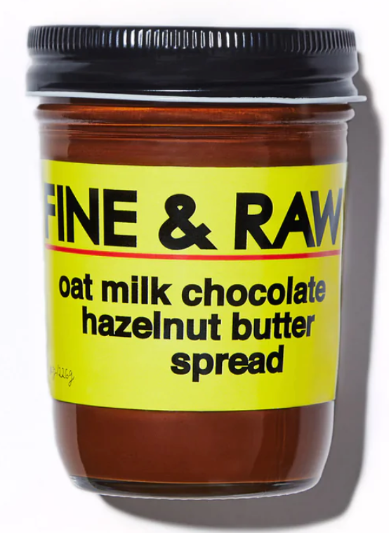 Fine & Raw is an oat milk-based healthy Nutella alternative. 