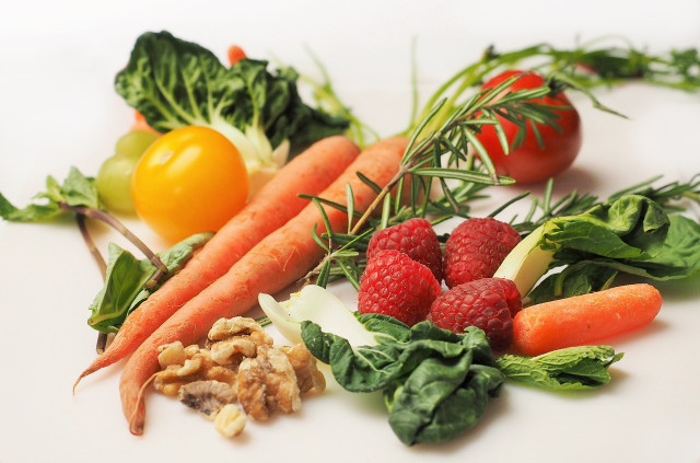 Eating a balanced diet full of healthy foods and fiber is a way to combat constipation. 