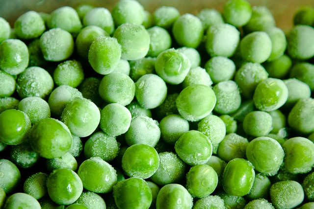 Frozen vegetables are generally healthy, since the freezing process helps them retain their nutrients for a longer time.