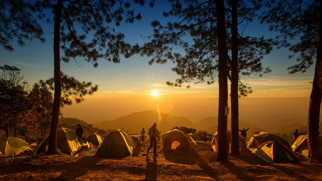 Wild camping is all about getting directly in touch with the outdoors.