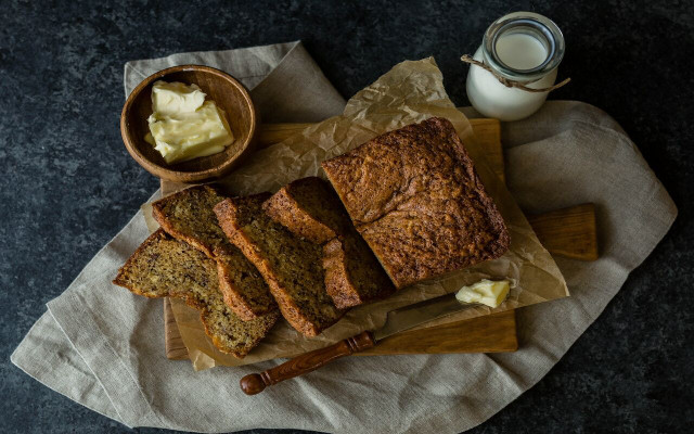You can reap the benefits of green bananas by making them into banana bread.