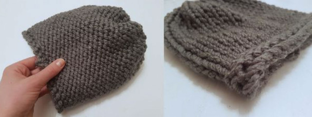 And that's how to knit a perfect beanie!