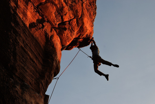 Rock climbing can be extremely thrilling, even when done safely.
