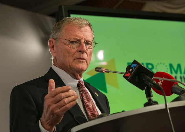 James Inhofe has been a strong supporter of climate change denial for a long time.
