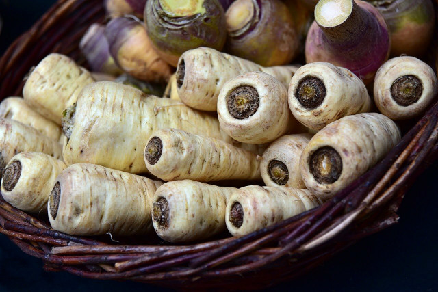 These vegetables can manage the cold and are delicious in winter stews and soups.