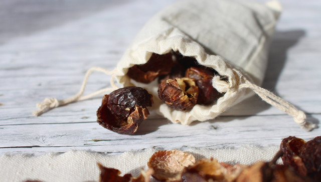 Soap nuts can be a great alternative to fabric softeners.