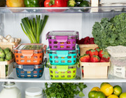 fridge temperature and organization