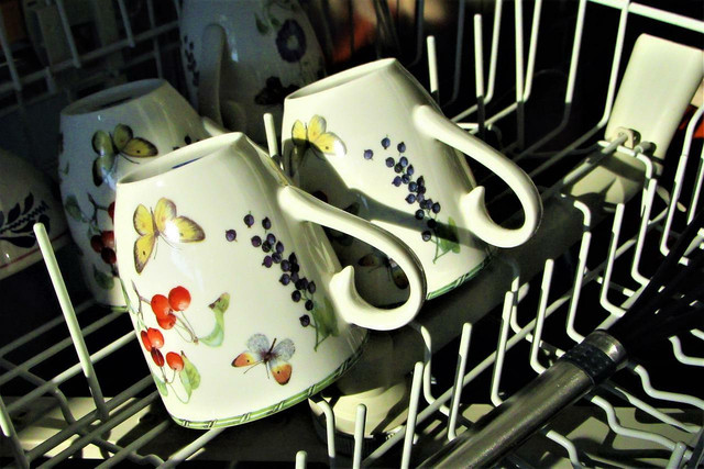 Running your dishwasher when it is half full is a common dishwasher mistake. 
