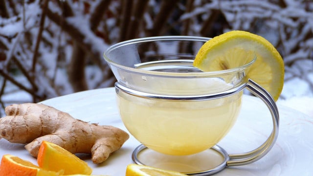 lemon ginger tea