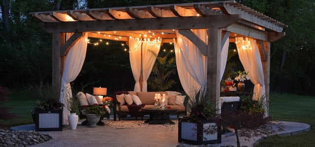 I gave my backyard the ultimate glow-up with these outdoor smart lights