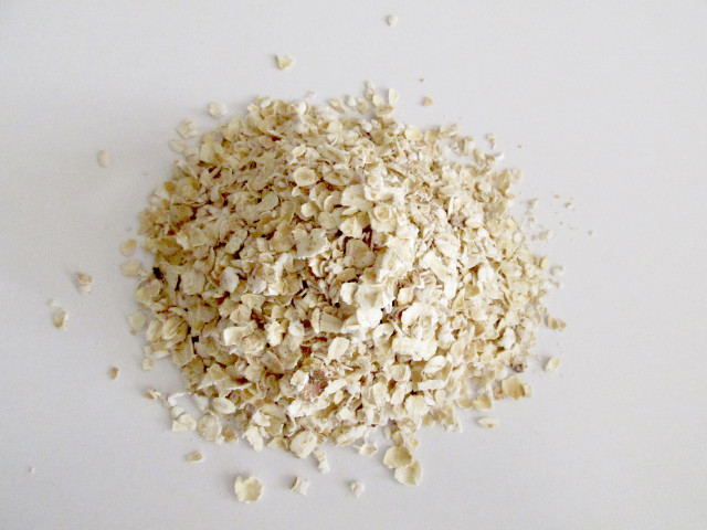 You'll want to blend your oats up to a very fine powder for a DIY oatmeal bath