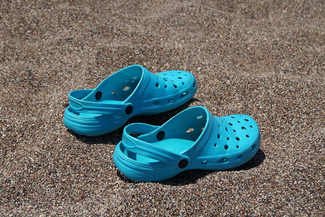 Regular cleaning helps keep Crocs bright and colorful!