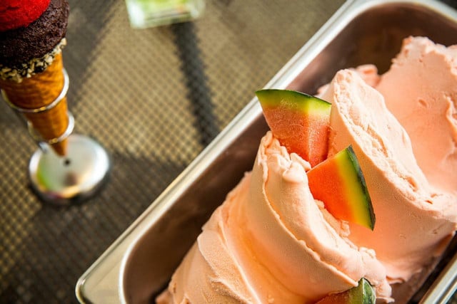 You can easily freeze watermelon to make your own watermelon sorbet at home.