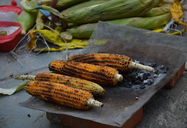 For off the cob elote, you can roast, grill, or sauté your corn depending on what suits your kitchen best.