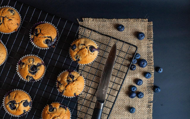 You can easily turn this blueberry zucchini bread recipe into muffins. 
