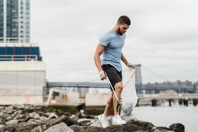 Earth Day activities wouldn't be the same without a community trash cleanup.