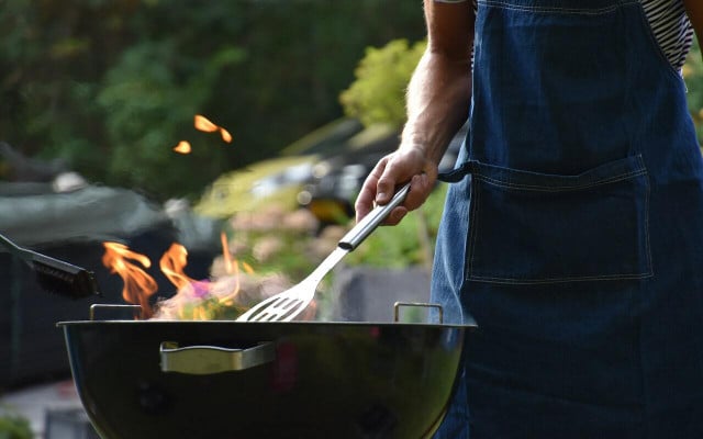 You can make grilled cornbread on your BBQ or over a campfire. 