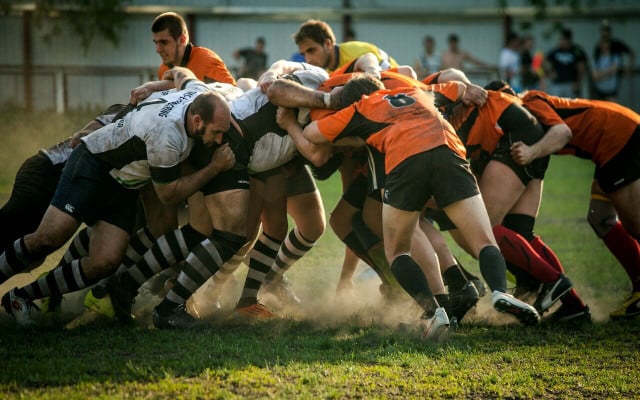Rugby ranks as one of the most dangerous sports due to high levels of physical contact. 