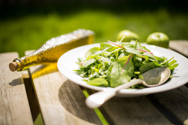 Use perillla oil as a salad dressing.