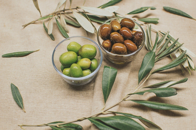 Fruits that are vegetables include olives, which come from flowering olive trees.