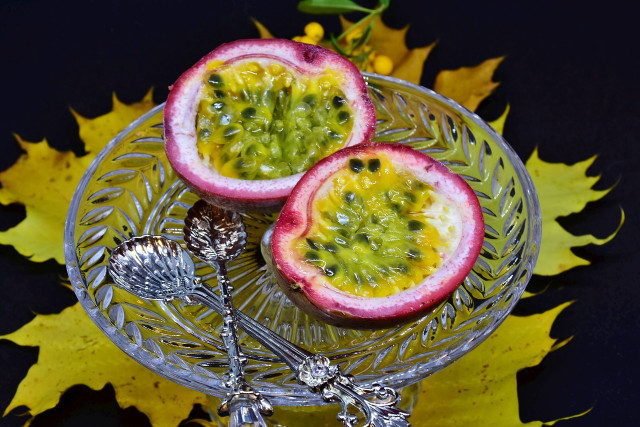 Passionfruit is great for health & wellbeing.