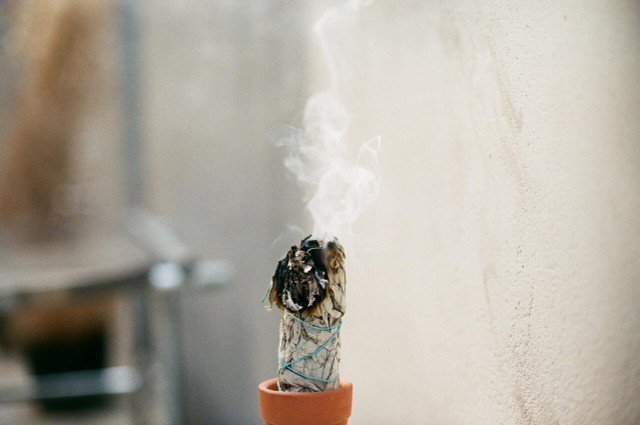This centuries-old practice involves cleansing your home with sage.