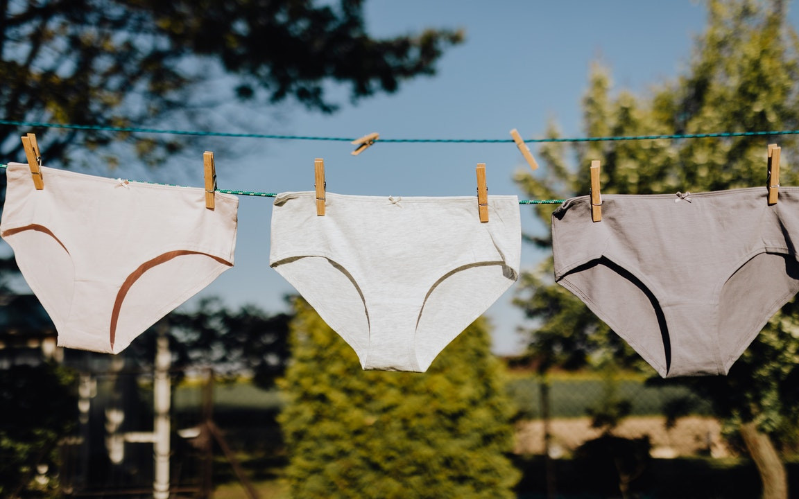 REUSABLE PERIOD PANTS Bikini Style Period Underwear Zero Waste