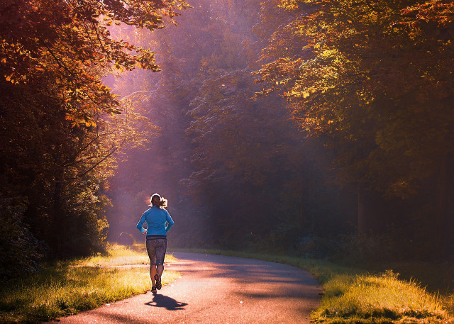 Jogging can help get rid of brain fog.