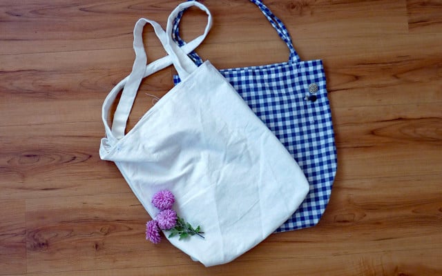 zero waste canvas bag