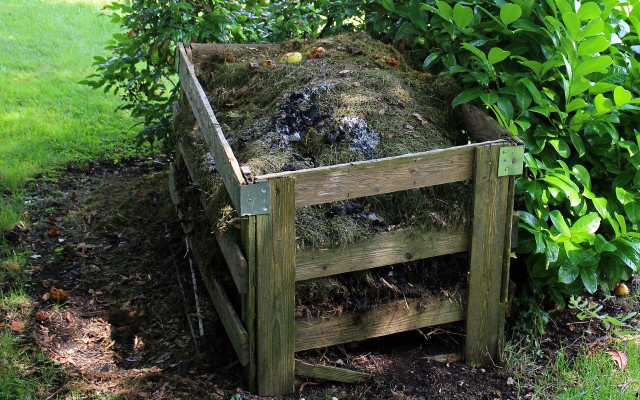 compost pile zero waste kitchen