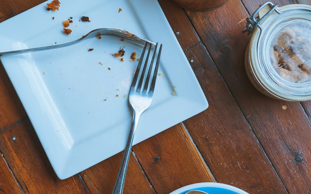 Reduce food waste eat what you make finish your plate