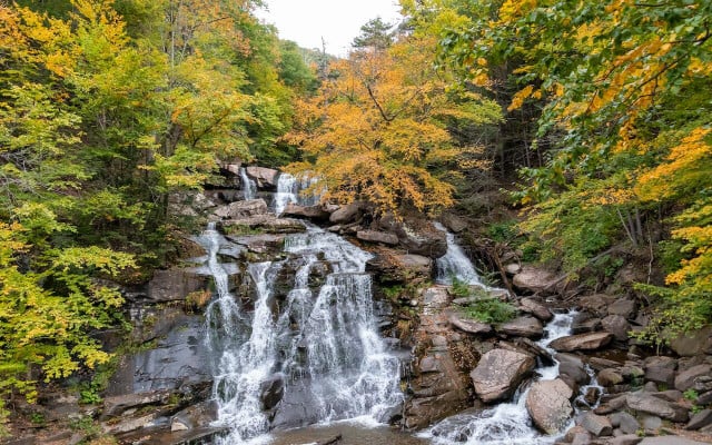 The Catskills have endless amounts of beautiful fall scenery.
